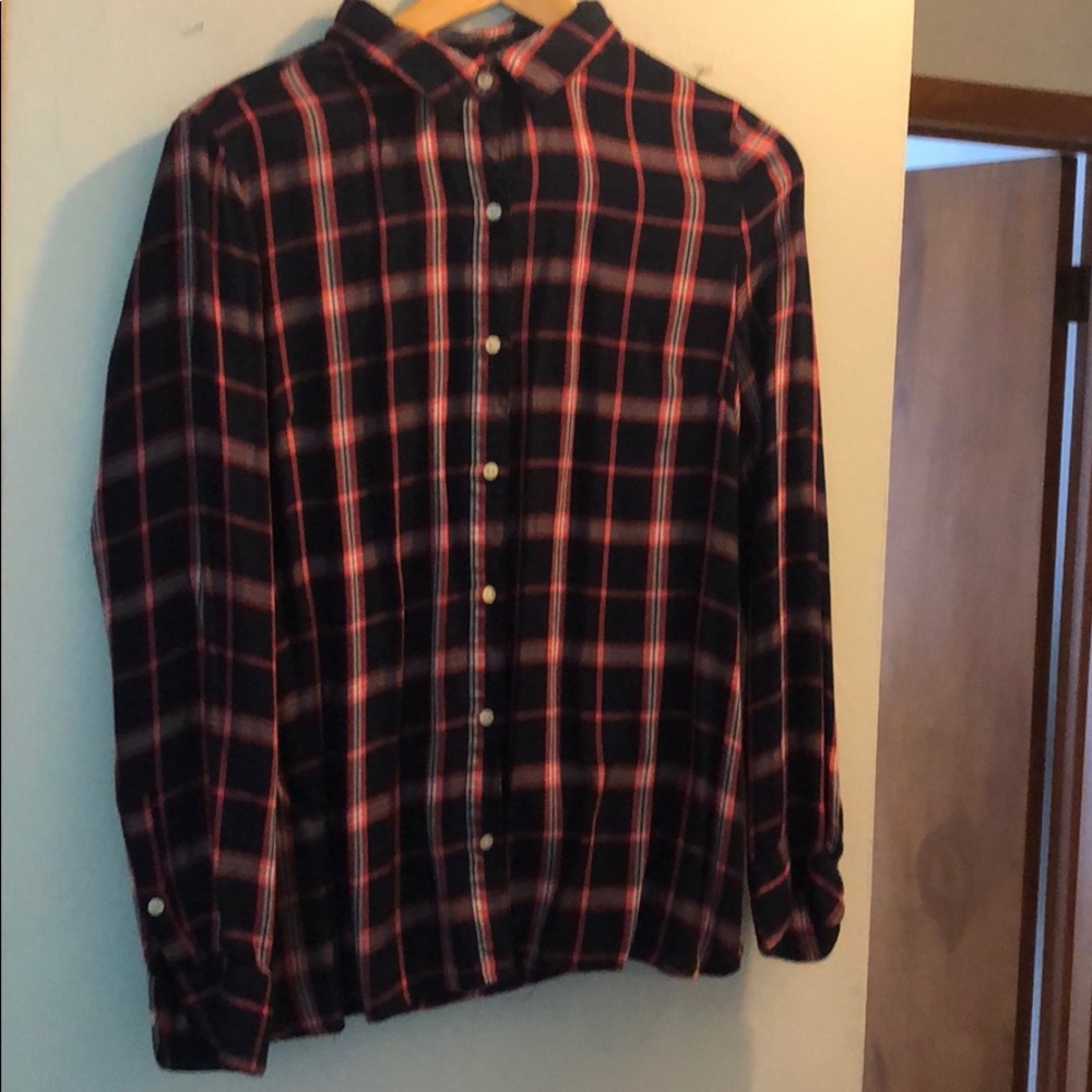 Plaid blouse